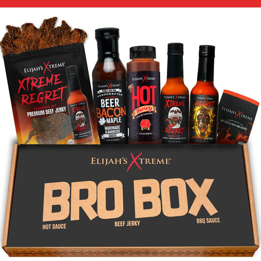 Elijah's Xtreme Spicy Bro Box Ultimate Hot Sauce Gift Set