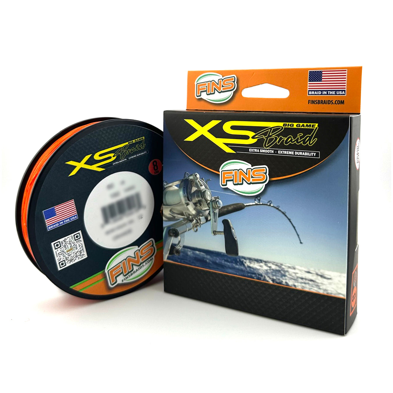 FINS Fishing XS Big Game Fishing Braid 100-200lb.