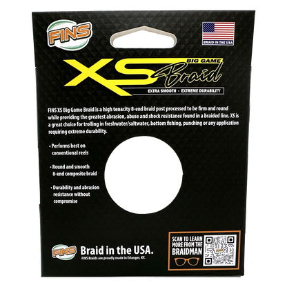 FINS Fishing XS Big Game Fishing Braid 10-30lb.