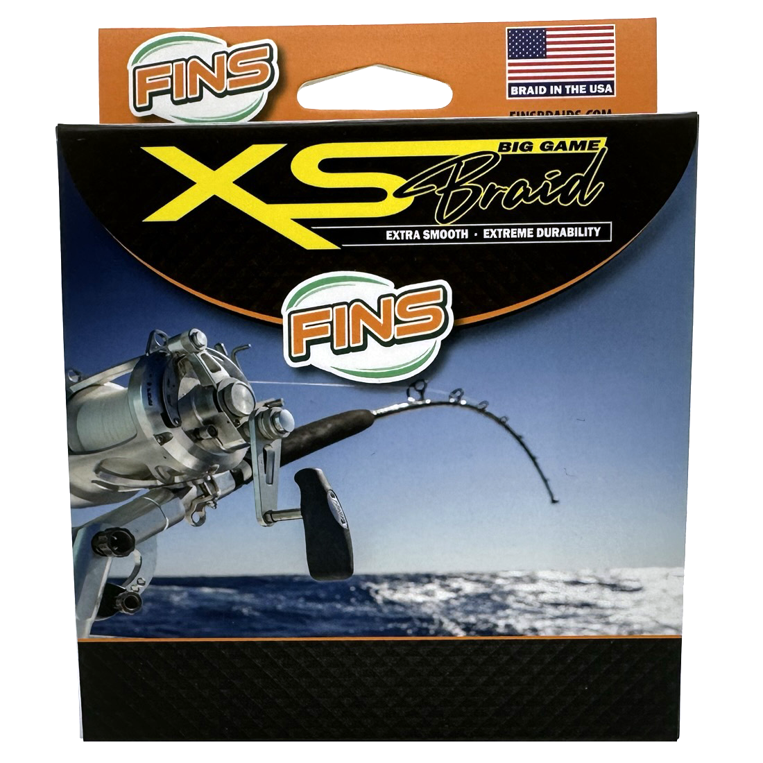 FINS Fishing XS Big Game Fishing Braid 40-80lb.