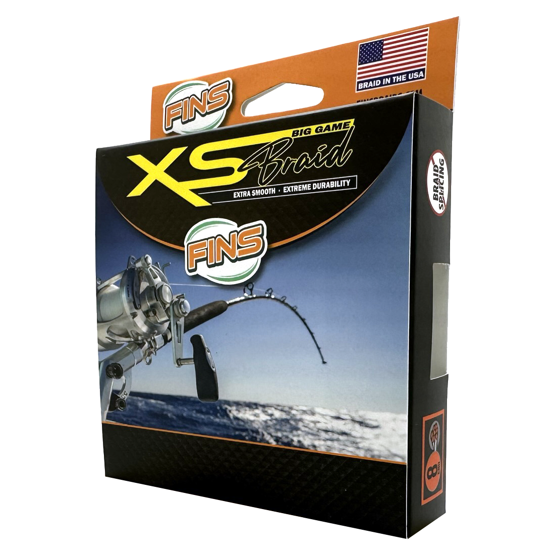 FINS Fishing XS Big Game Fishing Braid 40-80lb.