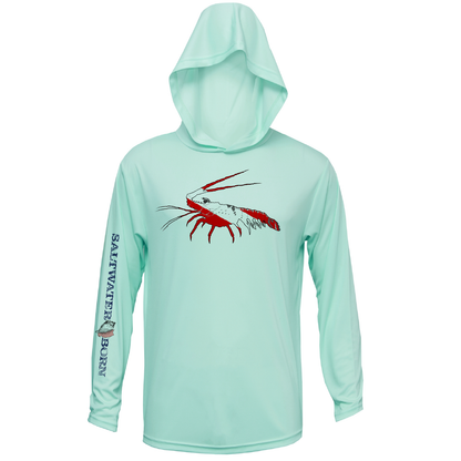 Saltwater Born Spiny Lobster Long Sleeve UPF 50+ Dry-Fit Hoodie