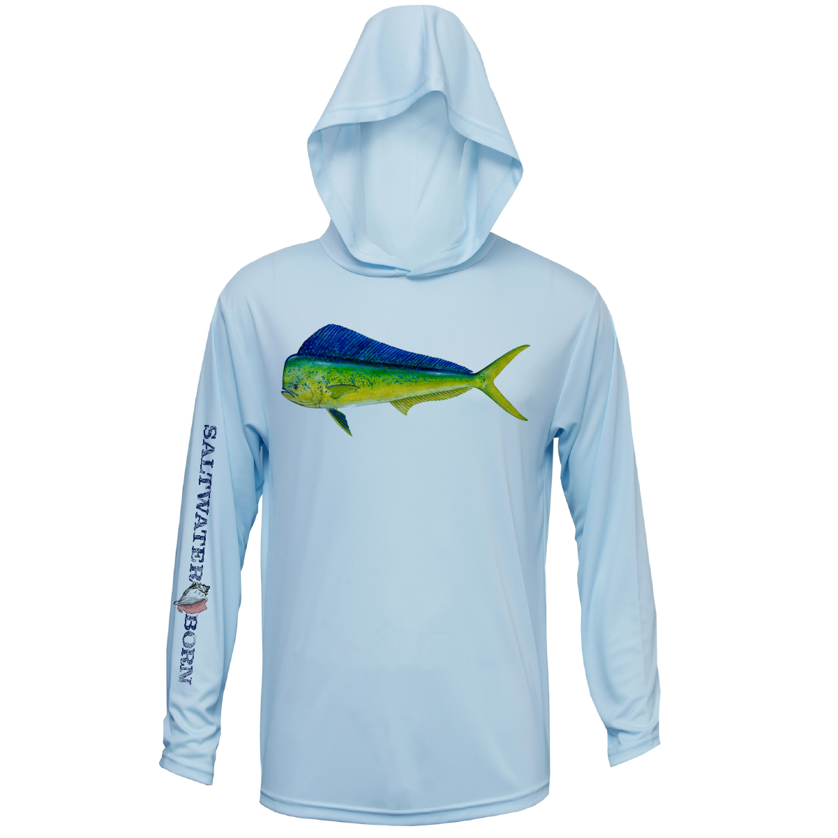 Saltwater Born Mahi Boys Long Sleeve UPF 50+ Dry-Fit Hoody