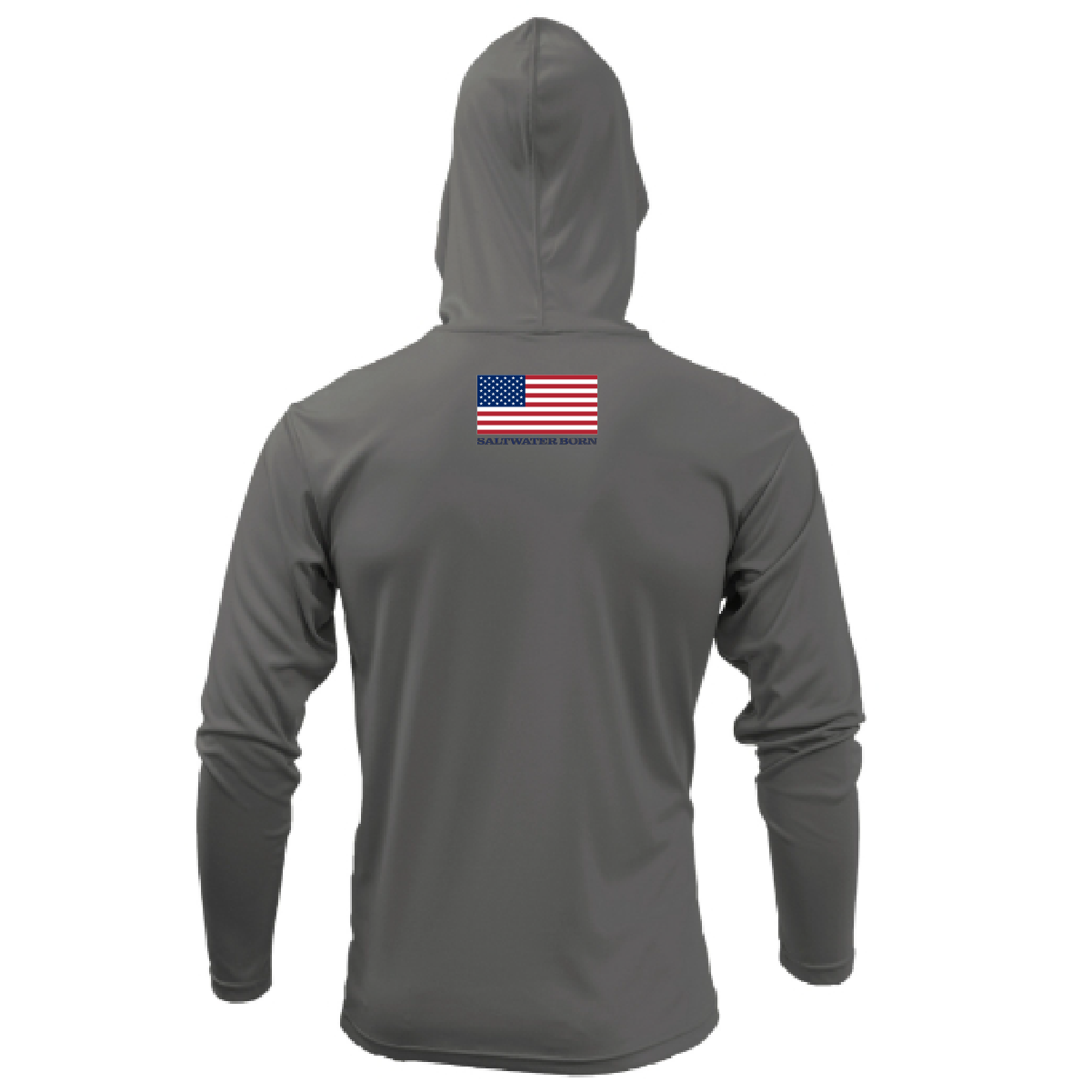 Saltwater Born State of Florida Long Sleeve UPF 50+ Dry-Fit Hoodie