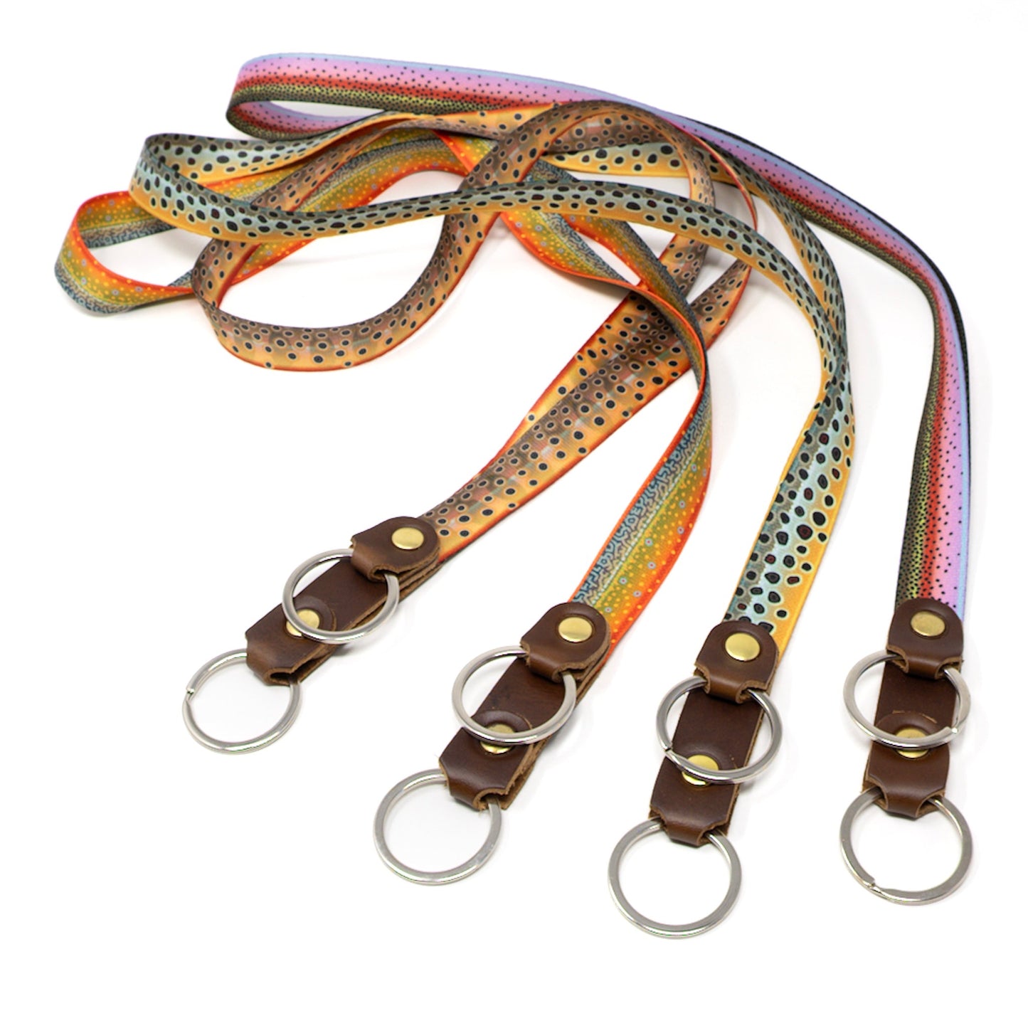 Whiskey Leatherworks Fly Fishing Lanyard - Freshwater Series