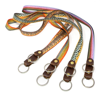 Whiskey Leatherworks Fly Fishing Lanyard - Freshwater Series