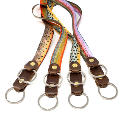 Whiskey Leatherworks Fly Fishing Lanyard - Freshwater Series