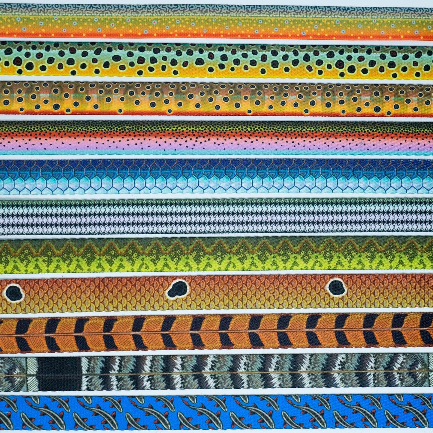 Whiskey Leatherworks Woods & Waters Retainers – Freshwater Series