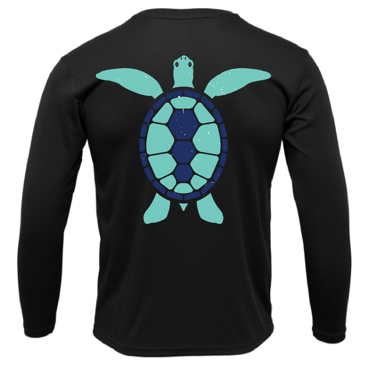 Saltwater Born Key West, FL Turtle Long Sleeve UPF 50+ Dry-Fit Shirt
