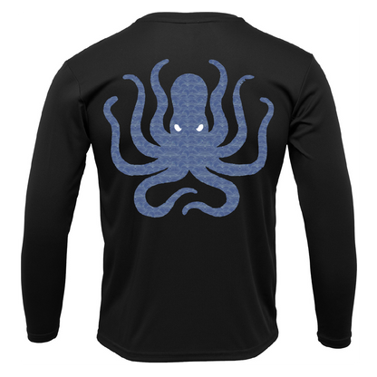 Siesta Key, FL Kraken Long Sleeve UPF 50+ Dry-Fit Shirt