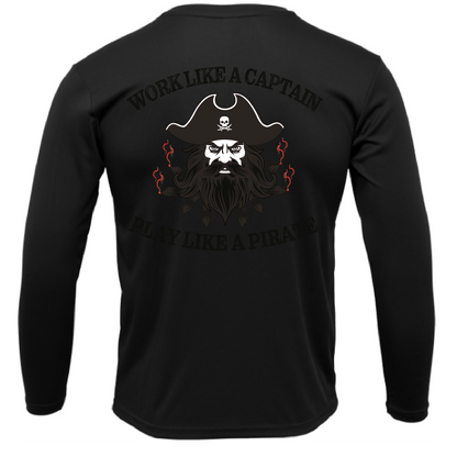Tampa Bay Blackbeard Long Sleeve UPF 50+ Dry-Fit Shirt