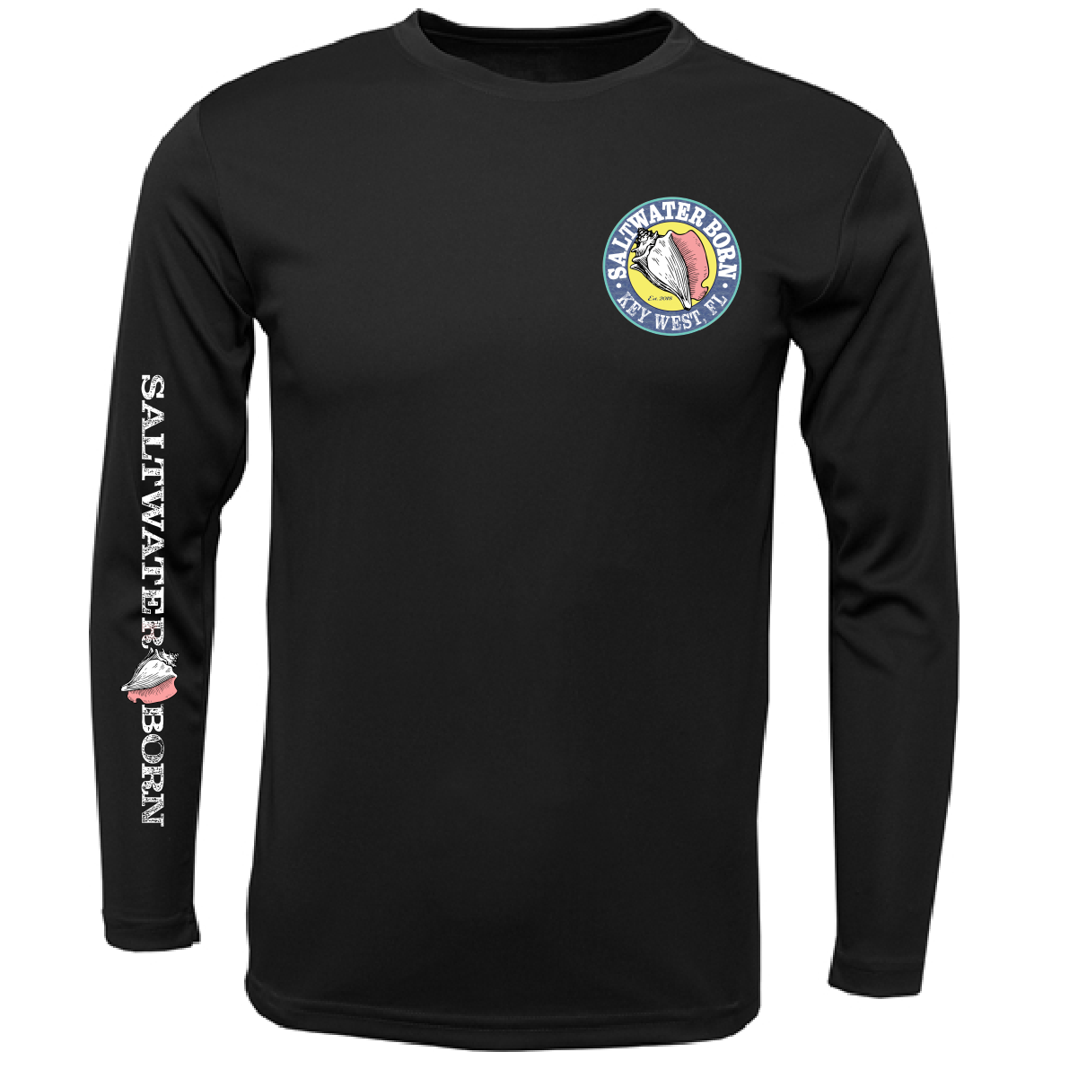 Saltwater Born Key West, FL Kraken Long Sleeve UPF 50+ Dry-Fit Shirt