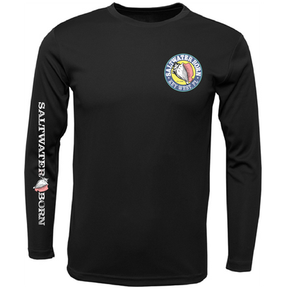 Saltwater Born Key West, FL Kraken Long Sleeve UPF 50+ Dry-Fit Shirt