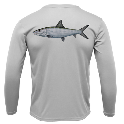 USA Bonefish Long Sleeve UPF 50+ Dry-Fit Shirt