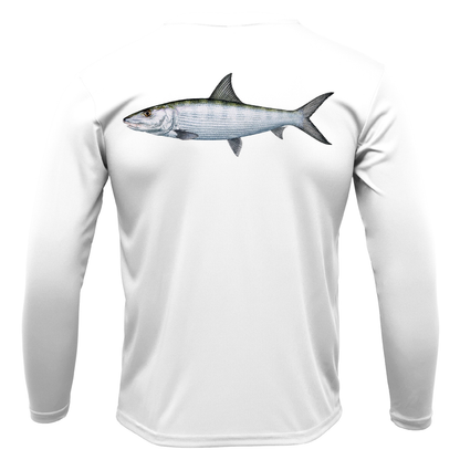 Siesta Key Bonefish Long Sleeve UPF 50+ Dry-Fit Shirt
