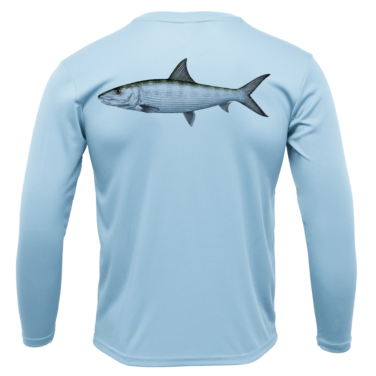 USA Bonefish Long Sleeve UPF 50+ Dry-Fit Shirt