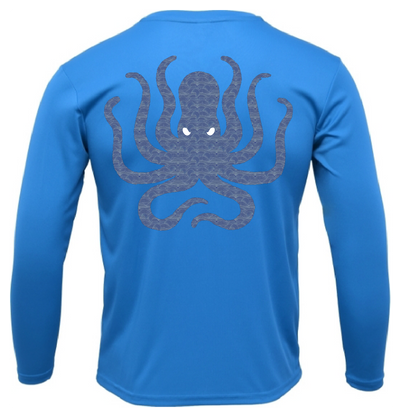 Siesta Key, FL Kraken Long Sleeve UPF 50+ Dry-Fit Shirt