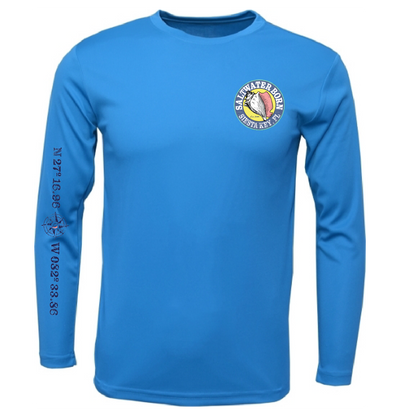 Siesta Key, FL Kraken Long Sleeve UPF 50+ Dry-Fit Shirt