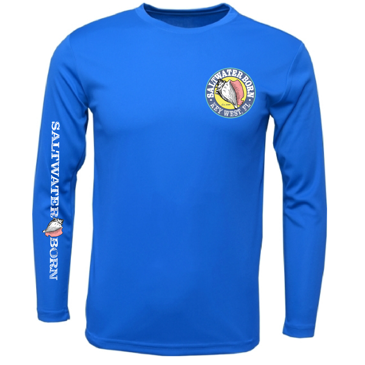 Saltwater Born Key West, FL Kraken Long Sleeve UPF 50+ Dry-Fit Shirt