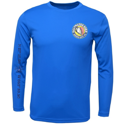 Siesta Key, FL Marlin Long Sleeve UPF 50+ Dry-Fit Shirt