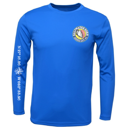 Siesta Key, FL "Surrender The Booty" Long Sleeve UPF 50+ Dry-Fit Shirt