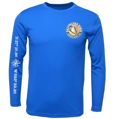 Siesta Key, FL Kraken Long Sleeve UPF 50+ Dry-Fit Shirt