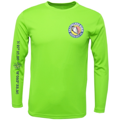 Siesta Key, FL Marlin Long Sleeve UPF 50+ Dry-Fit Shirt