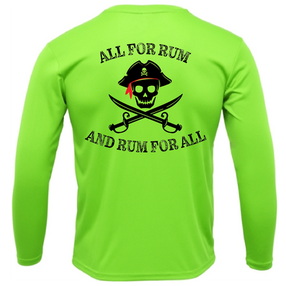 Tampa Bay "All For Rum and Rum For All" Long Sleeve UPF 50+ Dry-Fit Shirt