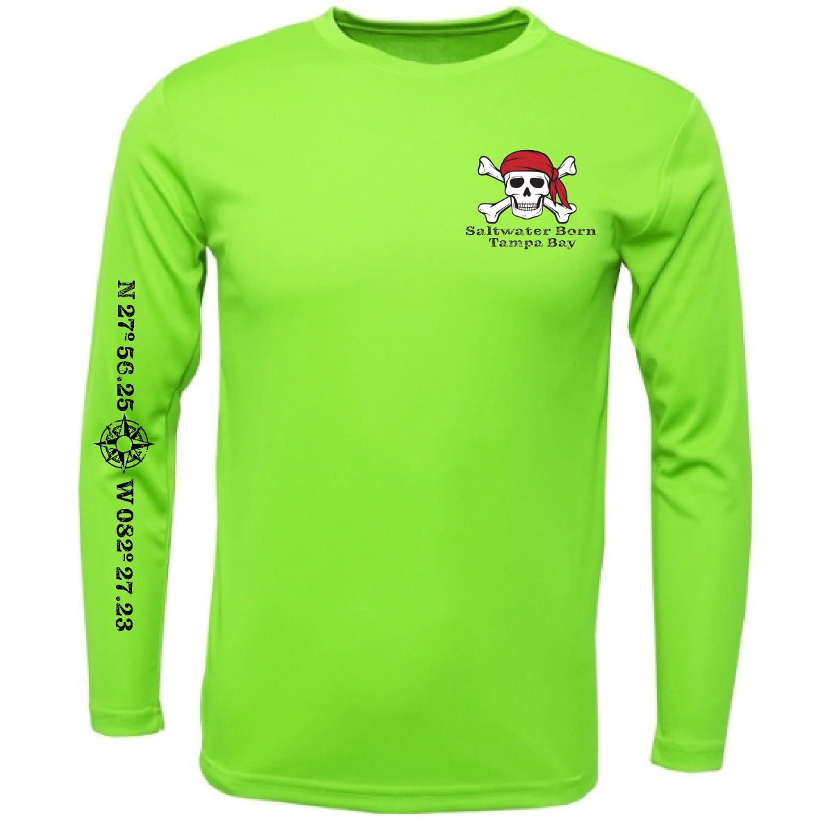 Tampa Bay "All For Rum and Rum For All" Long Sleeve UPF 50+ Dry-Fit Shirt