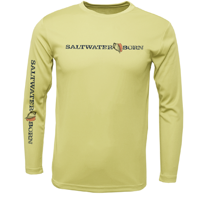 Saltwater Born Key West, FL Saltwater Born Boy's Long-Sleeve UPF 50+ Dry-Fit Shirt