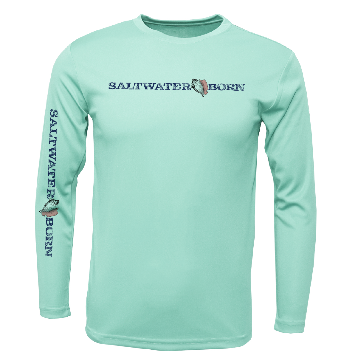 Saltwater Born Key West, FL Saltwater Born Boy's Long-Sleeve UPF 50+ Dry-Fit Shirt