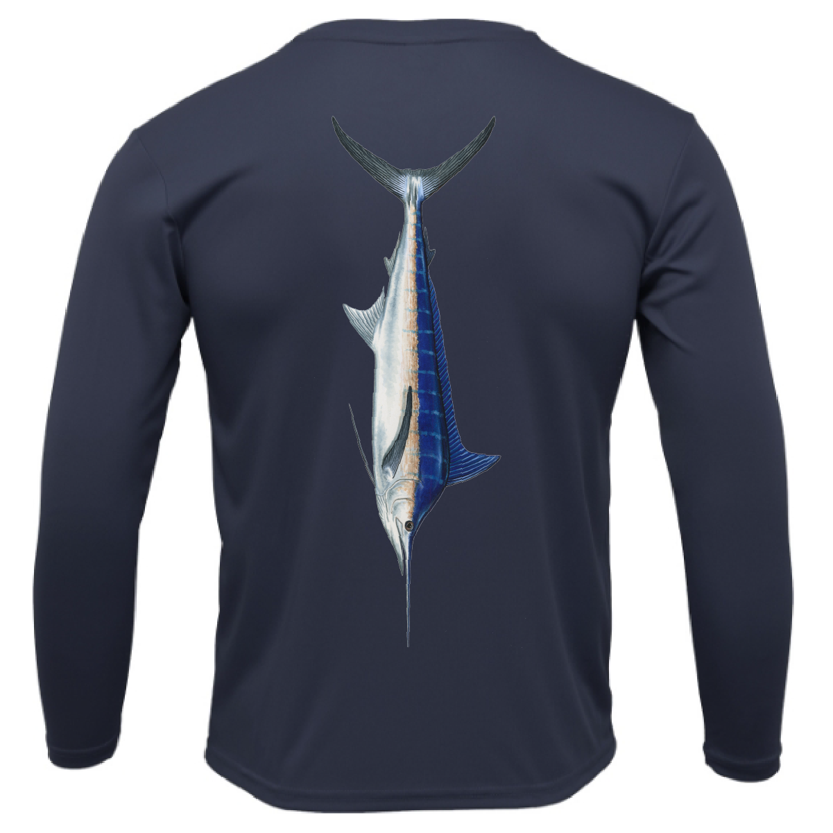 Siesta Key, FL Marlin Long Sleeve UPF 50+ Dry-Fit Shirt