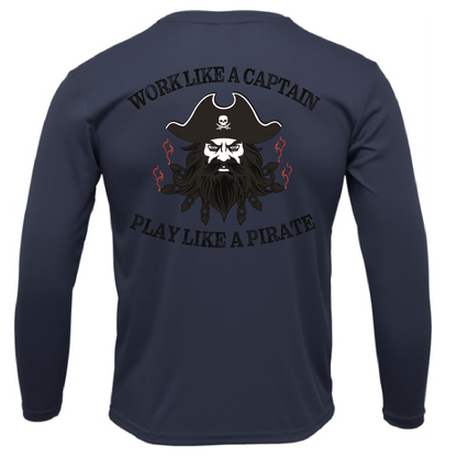 Tampa Bay Blackbeard Long Sleeve UPF 50+ Dry-Fit Shirt