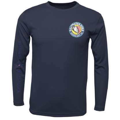 Siesta Key, FL Marlin Long Sleeve UPF 50+ Dry-Fit Shirt