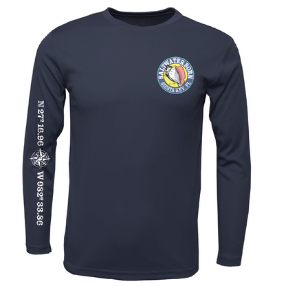 Siesta Key, FL Kraken Long Sleeve UPF 50+ Dry-Fit Shirt