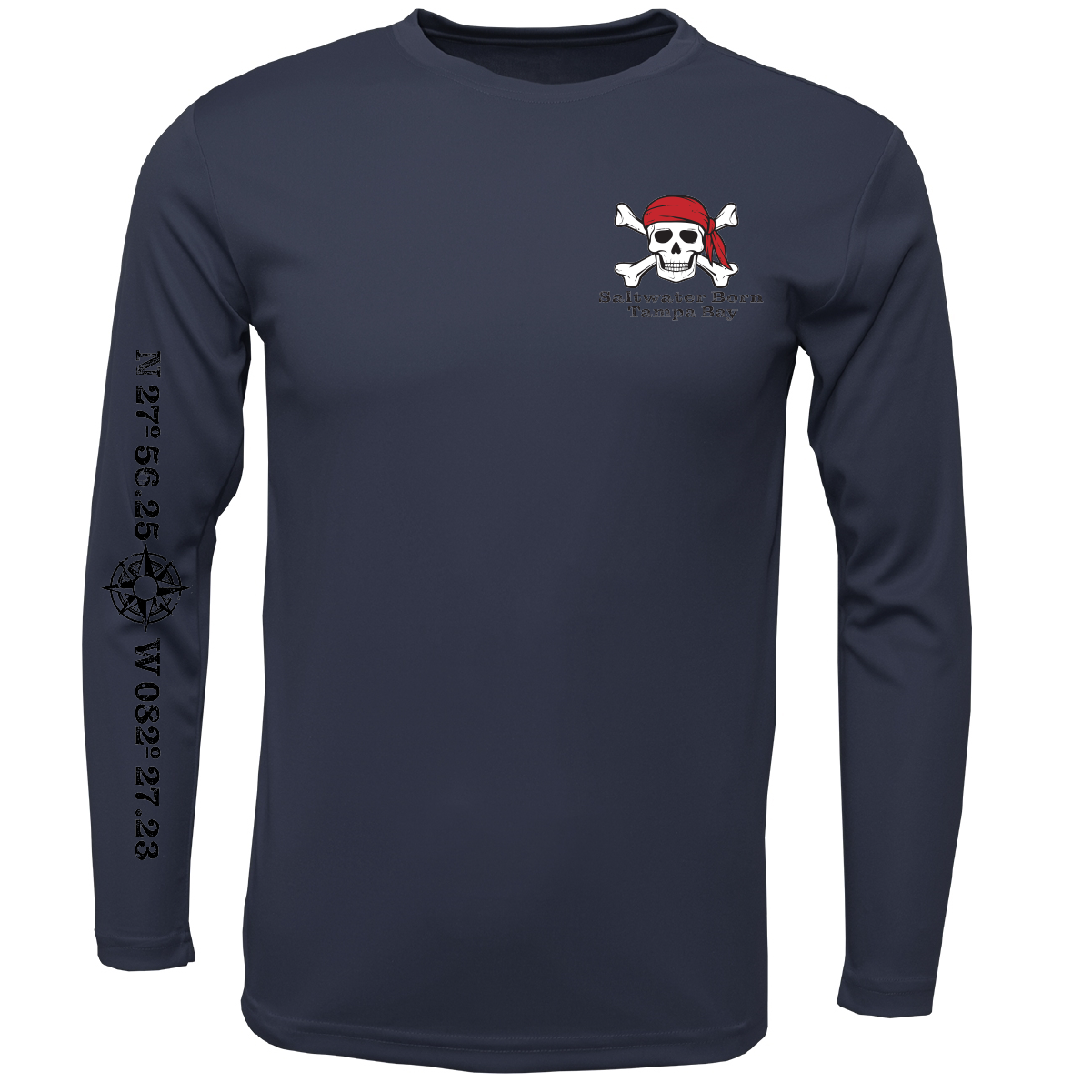 Tampa Bay "All For Rum and Rum For All" Long Sleeve UPF 50+ Dry-Fit Shirt