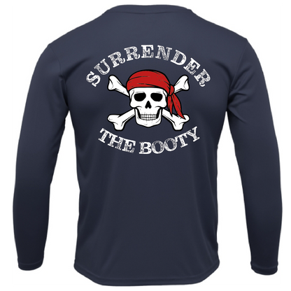 Siesta Key, FL "Surrender The Booty" Long Sleeve UPF 50+ Dry-Fit Shirt