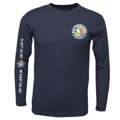 Siesta Key, FL "Surrender The Booty" Long Sleeve UPF 50+ Dry-Fit Shirt