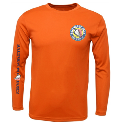 Saltwater Born Key West, FL Kraken Long Sleeve UPF 50+ Dry-Fit Shirt