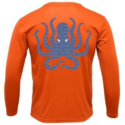 Siesta Key, FL Kraken Long Sleeve UPF 50+ Dry-Fit Shirt