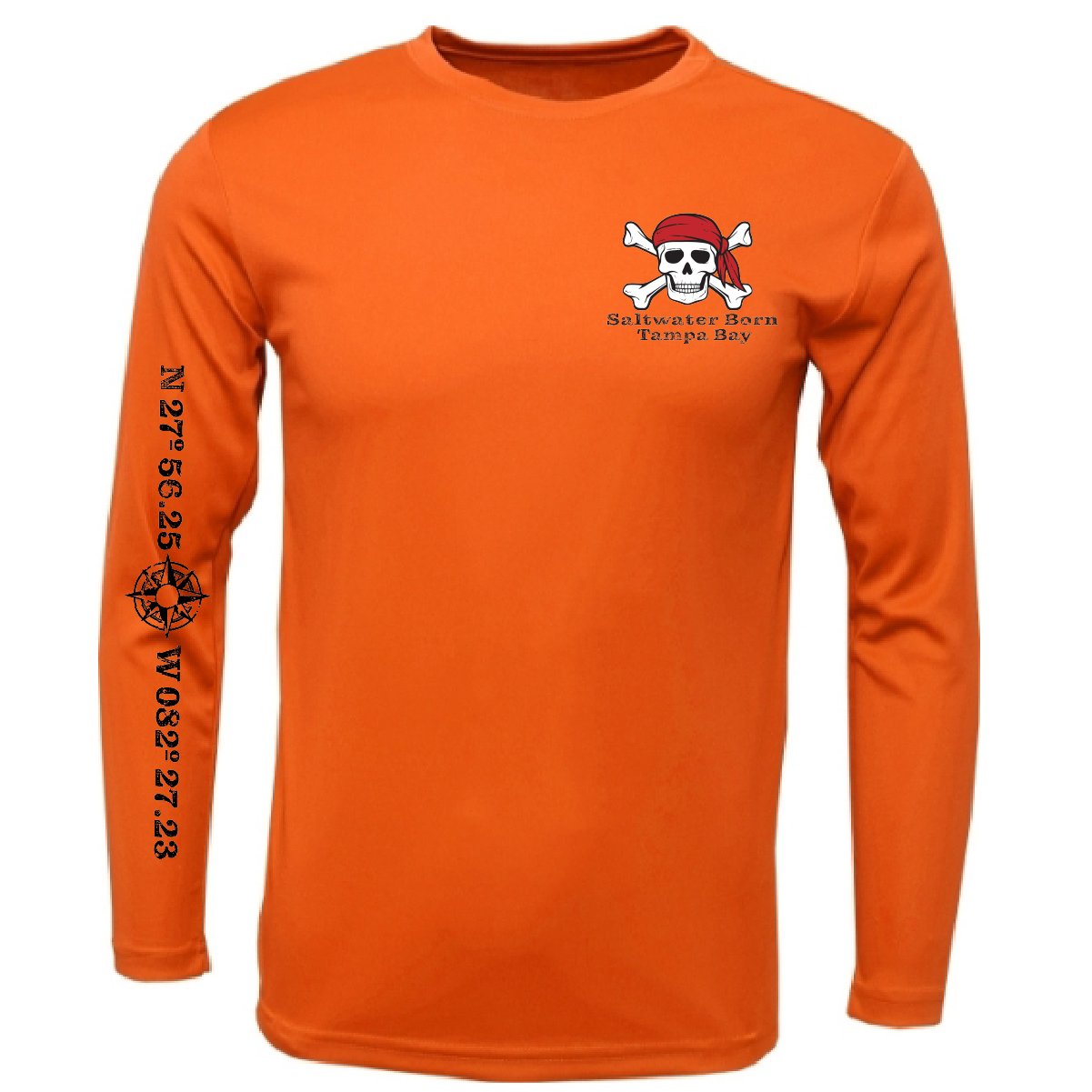 Tampa Bay "All For Rum and Rum For All" Long Sleeve UPF 50+ Dry-Fit Shirt