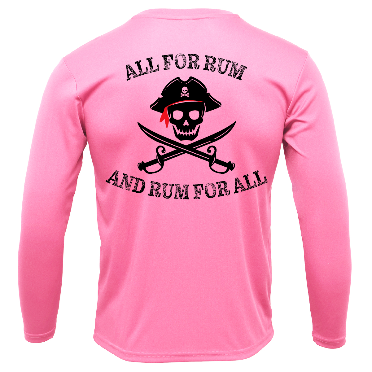 Tampa Bay "All For Rum and Rum For All" Long Sleeve UPF 50+ Dry-Fit Shirt