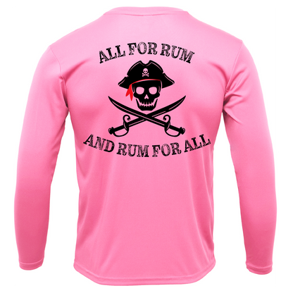 Tampa Bay "All For Rum and Rum For All" Long Sleeve UPF 50+ Dry-Fit Shirt