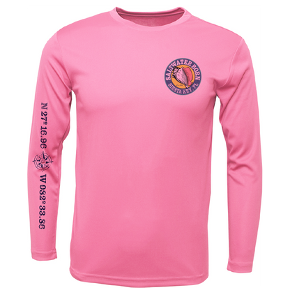 Siesta Key, FL Marlin Long Sleeve UPF 50+ Dry-Fit Shirt