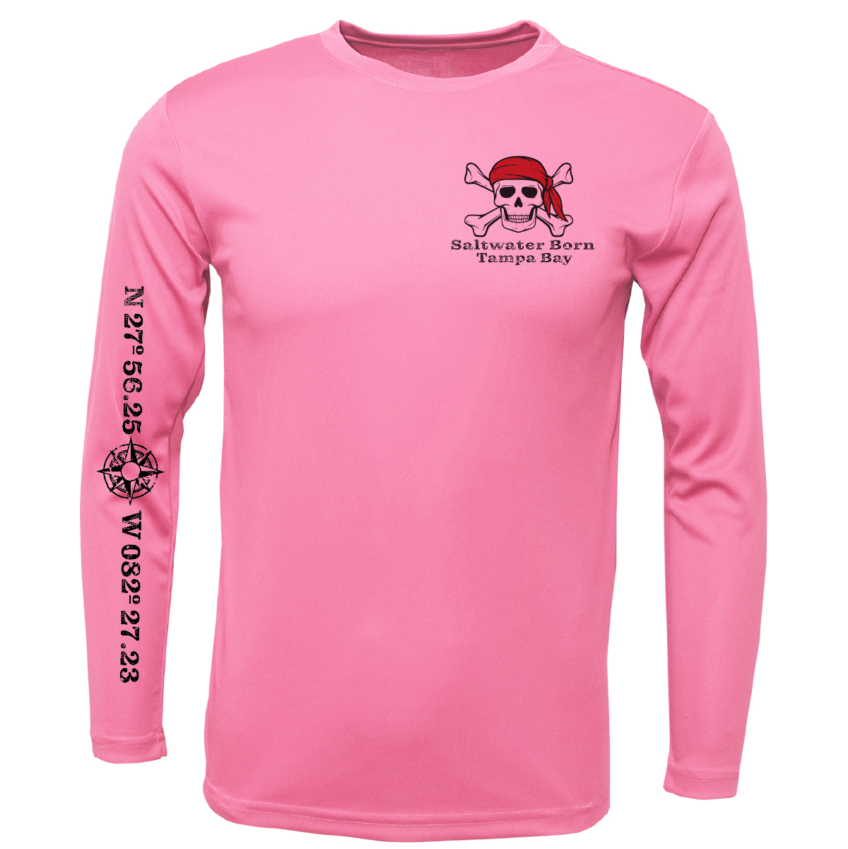 Tampa Bay "All For Rum and Rum For All" Long Sleeve UPF 50+ Dry-Fit Shirt