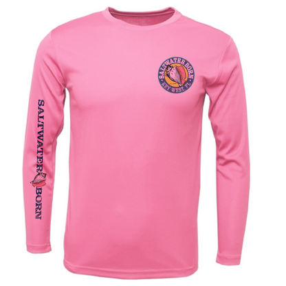 Saltwater Born Key West, FL Kraken Long Sleeve UPF 50+ Dry-Fit Shirt