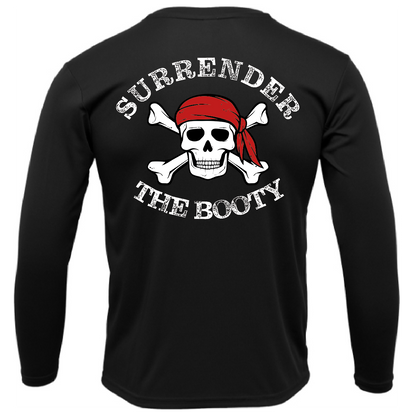 Siesta Key, FL "Surrender The Booty" Long Sleeve UPF 50+ Dry-Fit Shirt