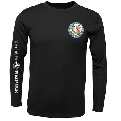 Siesta Key, FL "Surrender The Booty" Long Sleeve UPF 50+ Dry-Fit Shirt