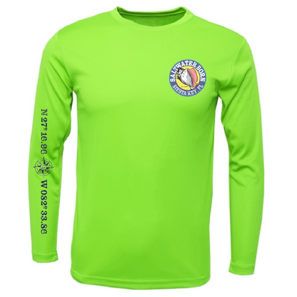 Siesta Key, FL "Surrender The Booty" Long Sleeve UPF 50+ Dry-Fit Shirt