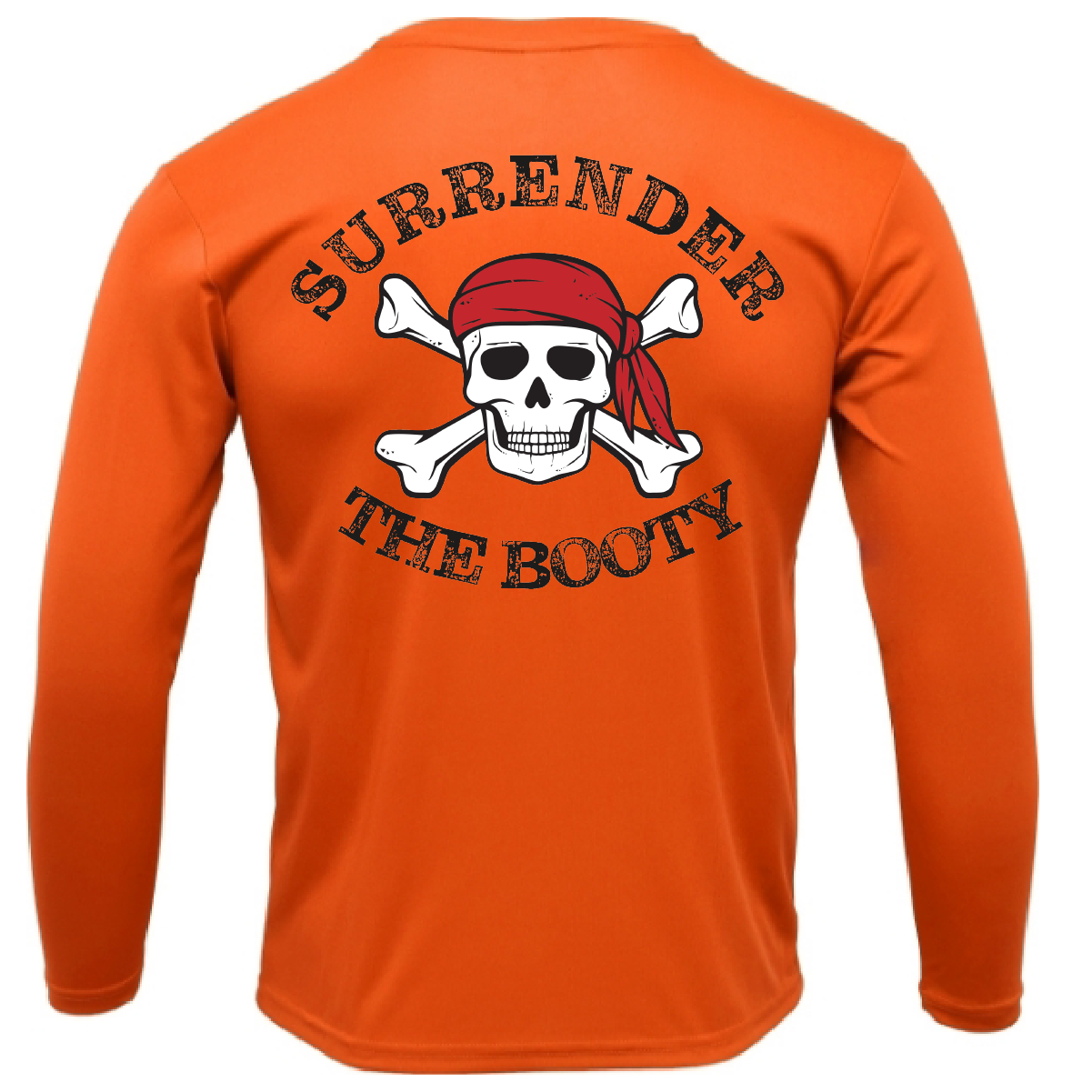 Siesta Key, FL "Surrender The Booty" Long Sleeve UPF 50+ Dry-Fit Shirt